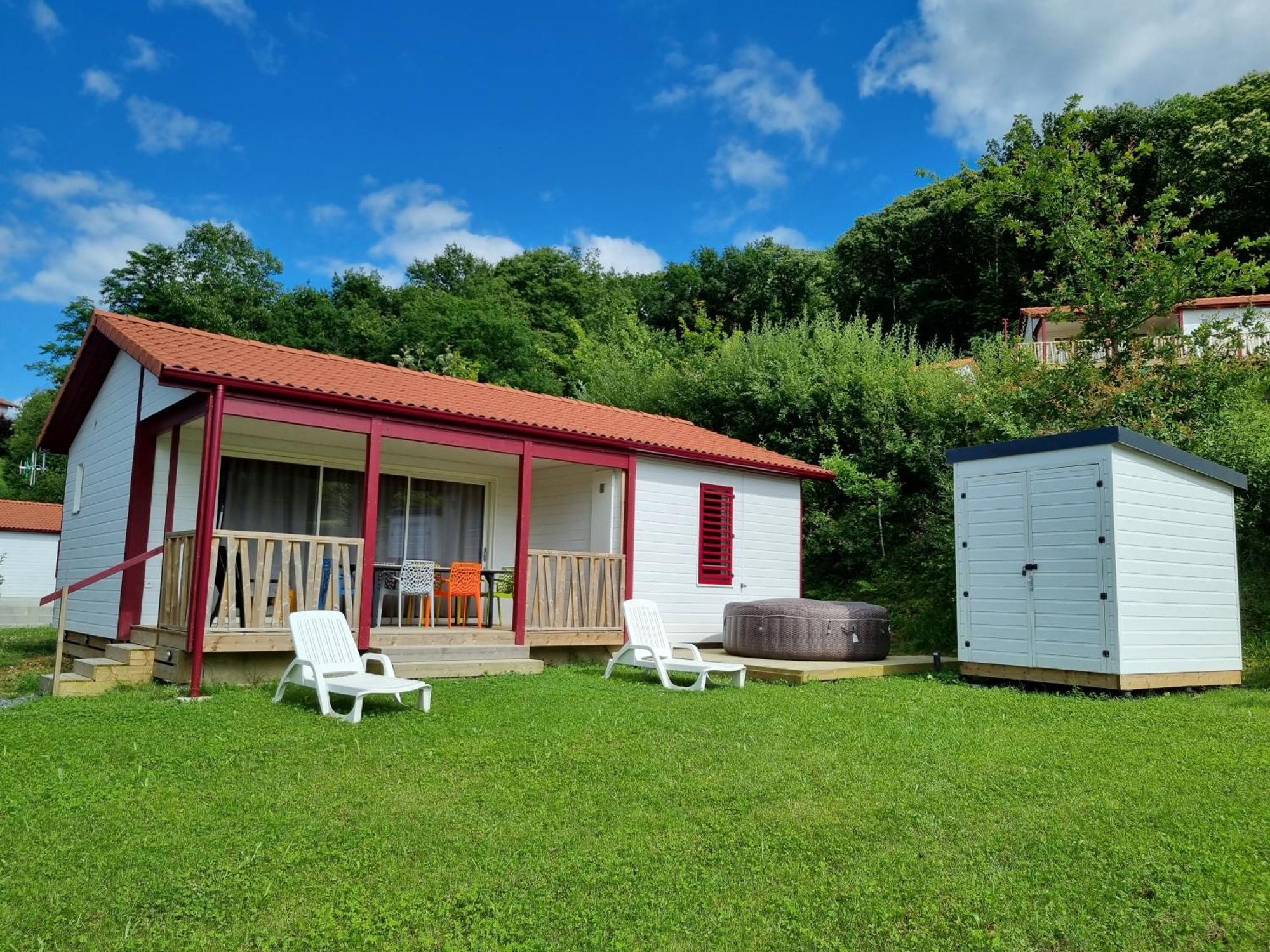 Chalet Etxetxoa, De 1 A 4 Personnes Avec Climatisation, Terrain Prive Et Piscine Hasparren Exterior foto